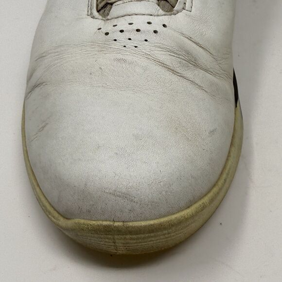 ECCO S Three GoreTex Golf Shoes Mens 10 - 10.5 EU 44 White Leather Spikeless main image 7